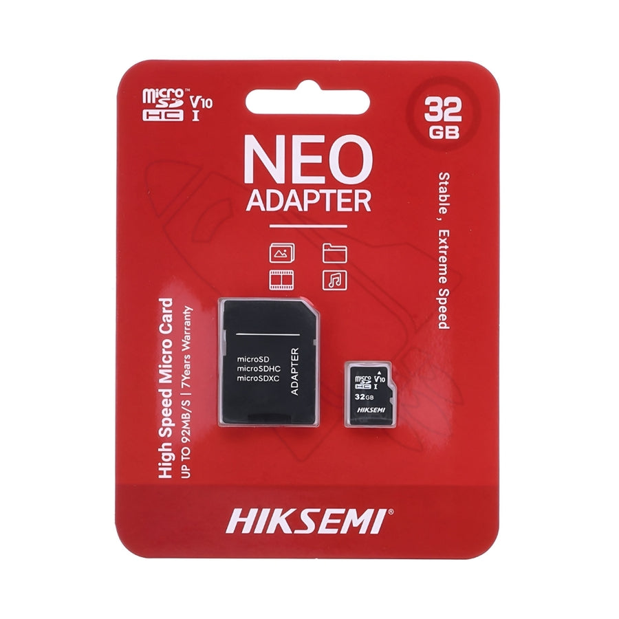 Memoria MicroSD 32Gb HikSemi 92/mbps