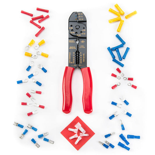 Kit Pinza Para Crimpear Terminales Is-Kit-120
