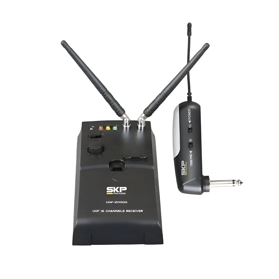 Microfono Transmisor Para Guitarra Skp Pro Uhf-2000G