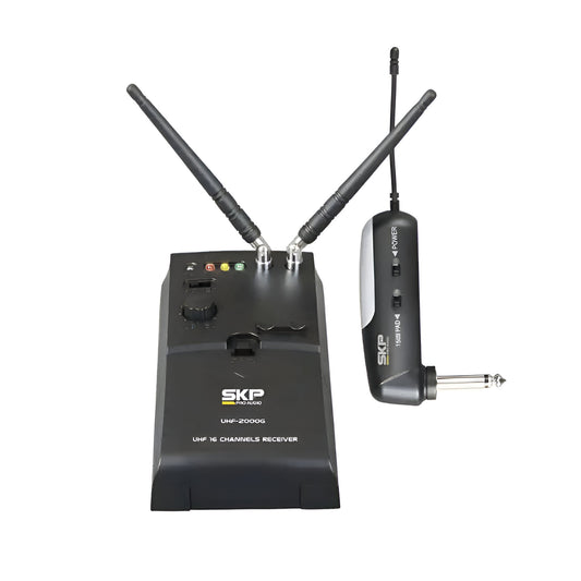 Microfono Transmisor Para Guitarra Skp Pro Uhf-2000G