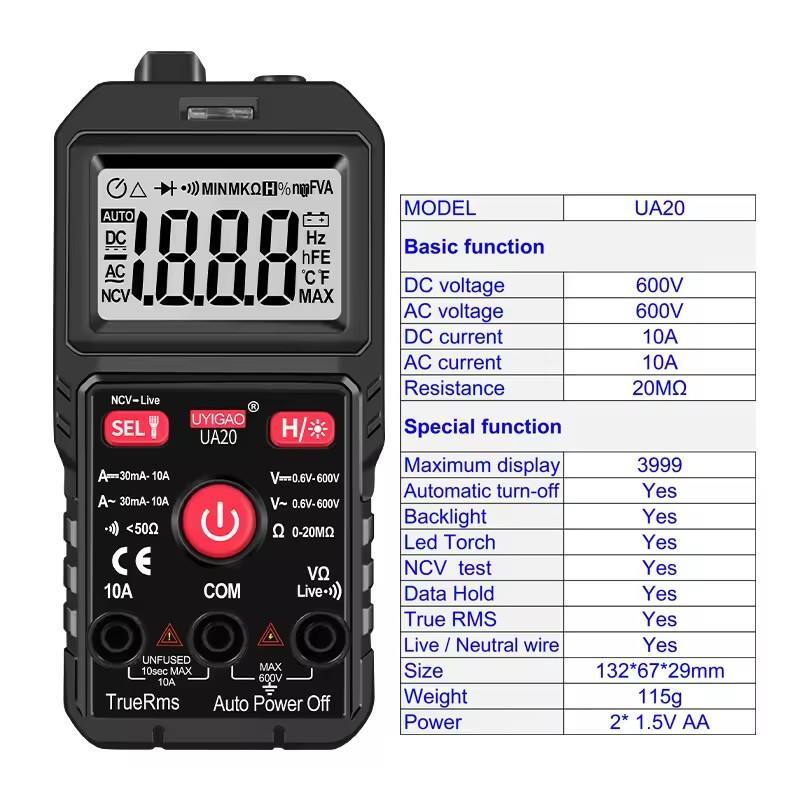 Tester Multimetro Digital Dt-830B