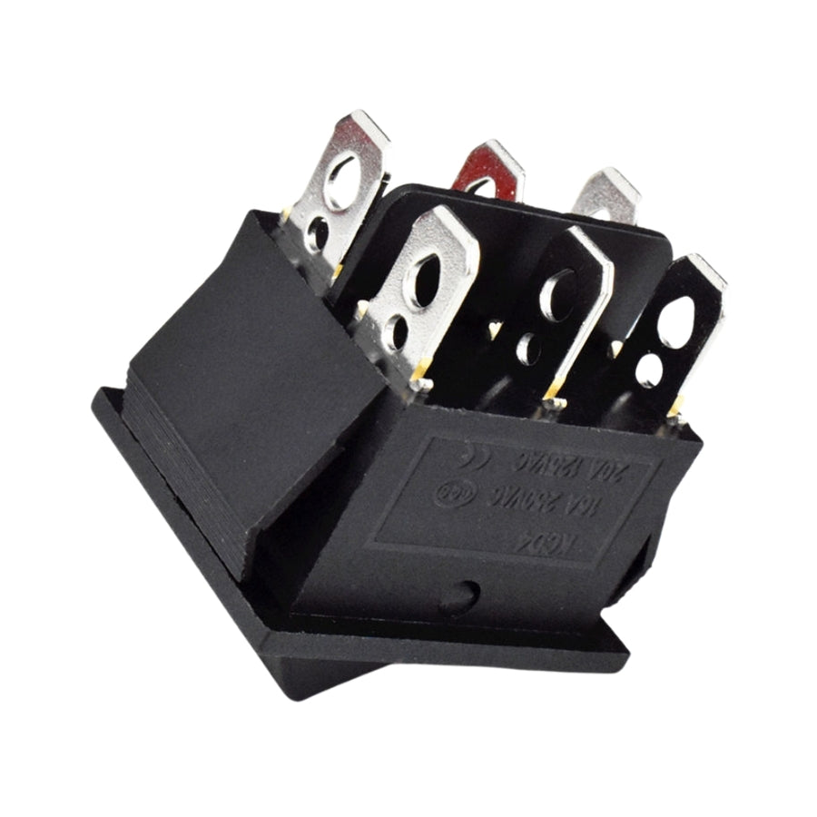Llave Tecla Switch 3 Posiciones 6 Contactos c/Retorno Rs223