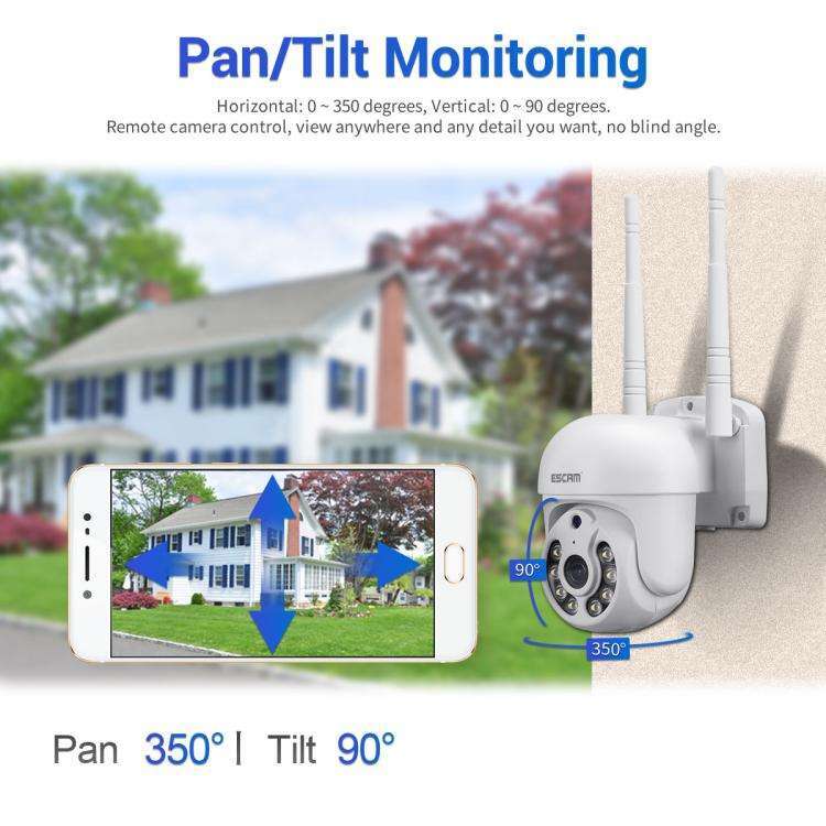 Camara De Seguridad Tuya 3Mp Exterior Wi-Fi Smc-18B