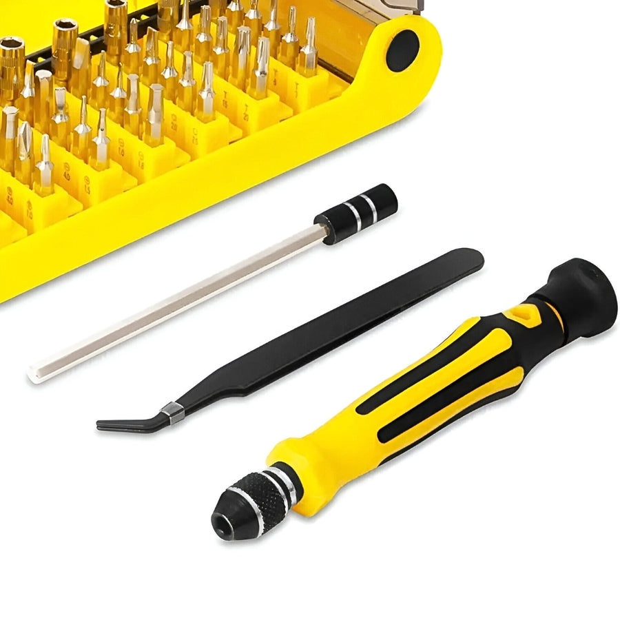 Set De Destornilladores 45 x 1 Con Puntas Intercambiables