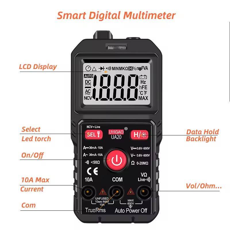 Tester Multimetro Digital Dt-830B