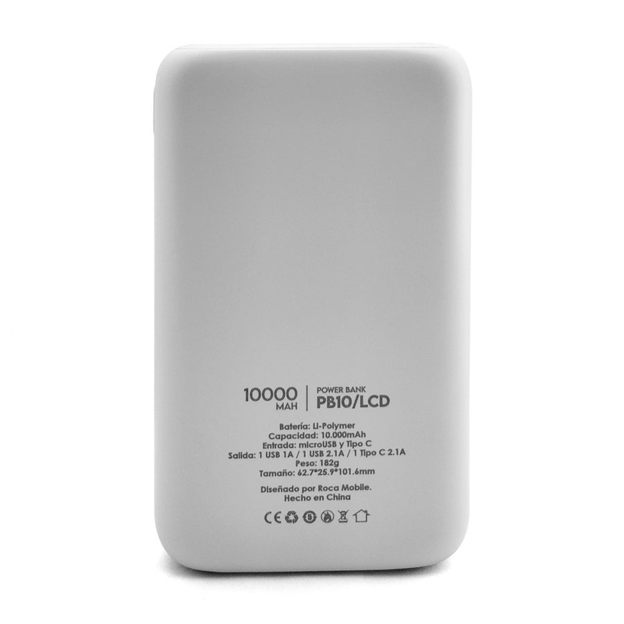 Power Bank Roca Pb10 10.000mAh Usb / Usb C