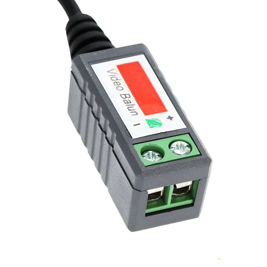 Balun Utp Kit x 2 Unidades Plug Bnc c/Cable