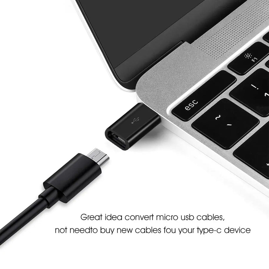 Adaptador Ficha Micro Usb - Usb Tipo C