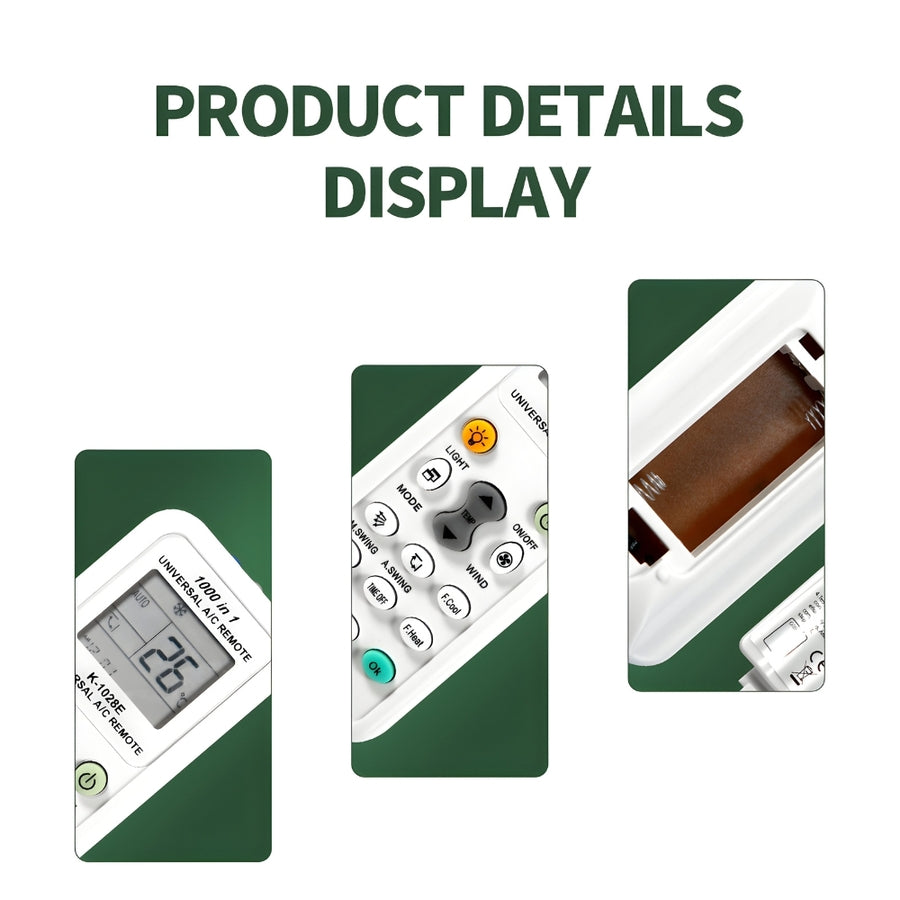 Control Remoto Universal Para Aires Acondicionados K-1028e