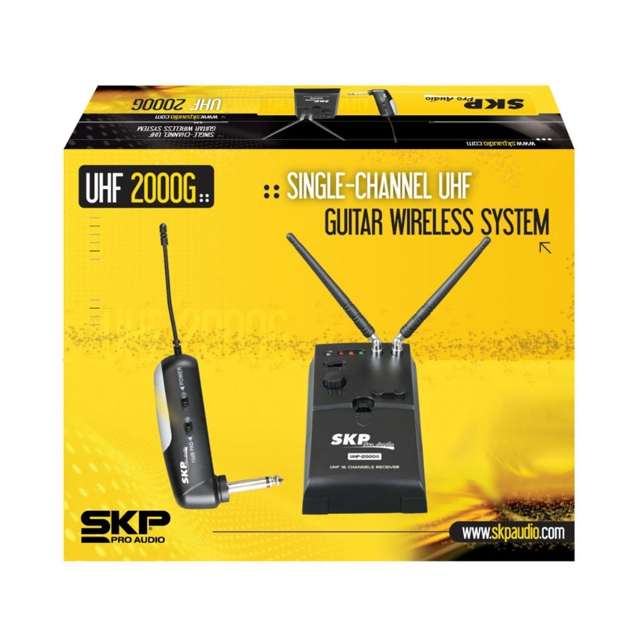 Microfono Transmisor Para Guitarra Skp Pro Uhf-2000G