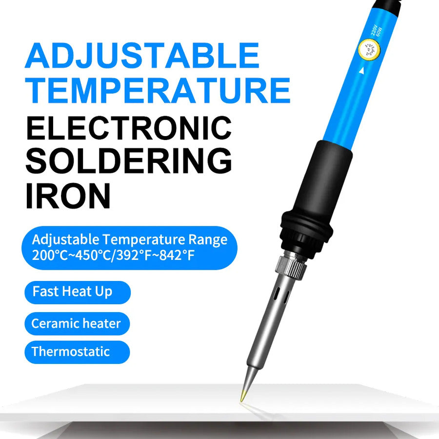 Soldador Cautín 60w c/Control Regulador De Temperatura