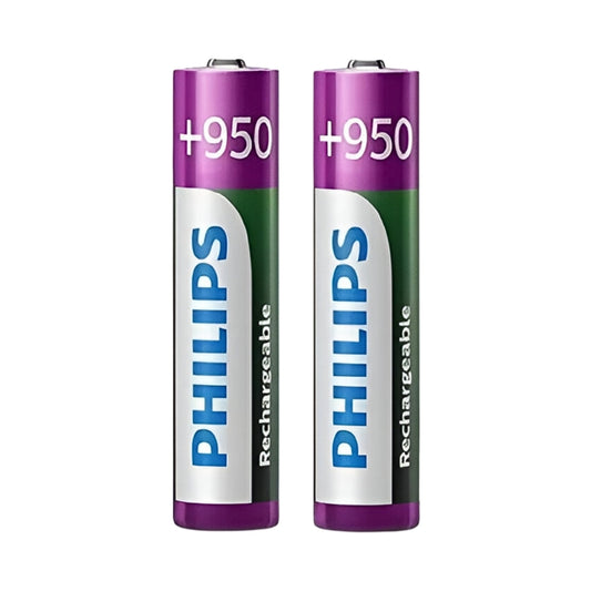 Pilas AAA Philips 950mAh x 2 Unidades