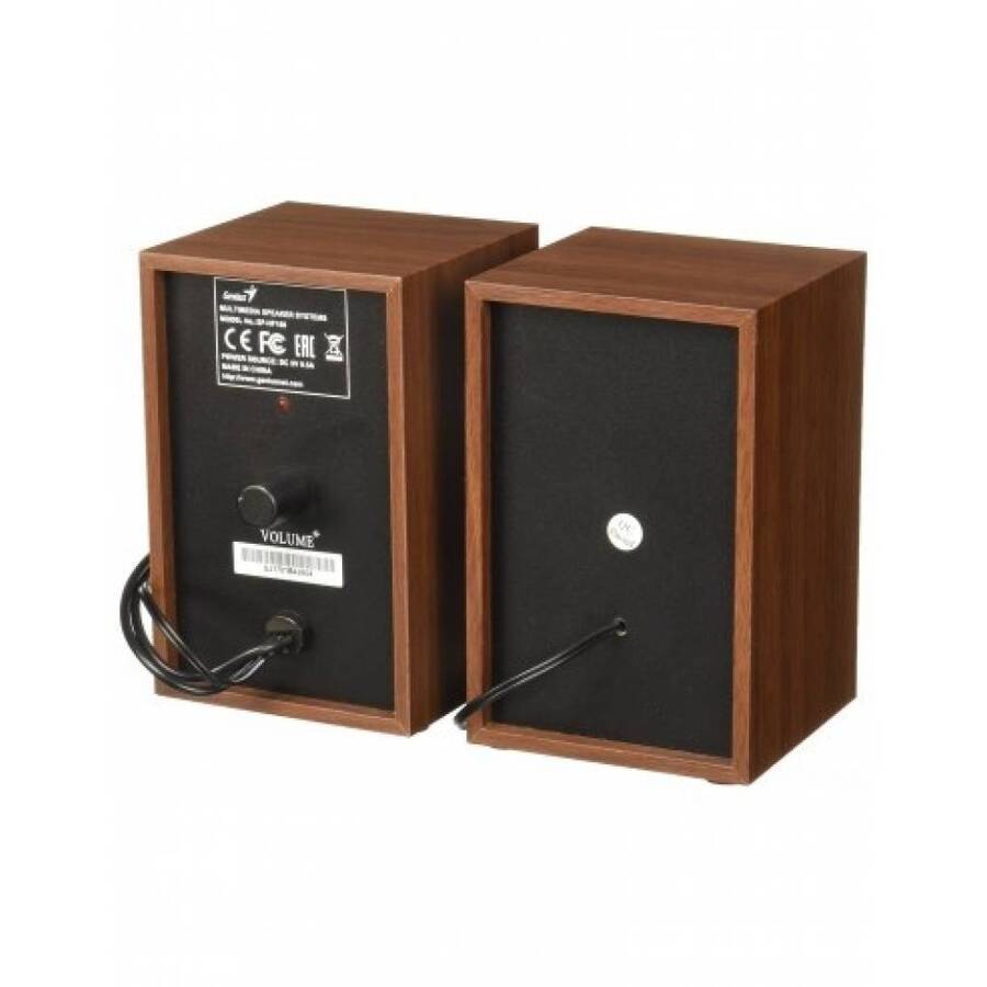 Parlantes Para Pc Usb Genius Sp-Hf180 6w Madera