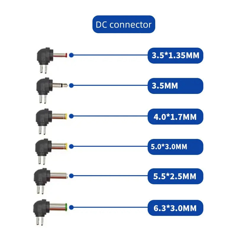 Fuente Multivoltaje 3-12v c/Switch y Puntas Intercambiables