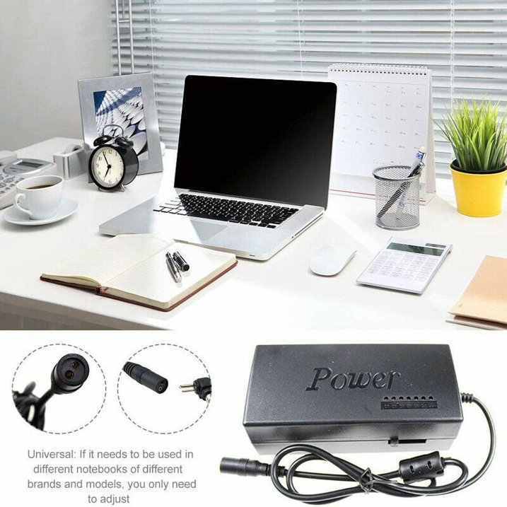 Fuente Notebook Universal 12-24v 110v-220v 96w c/Conector HP