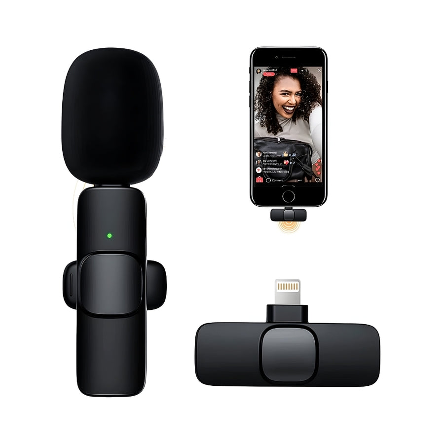 Microfono Solapero Inalambrico Lightning K8-iOS