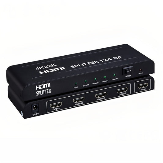 Splitter Hdmi 1x4 Amplificado 4k