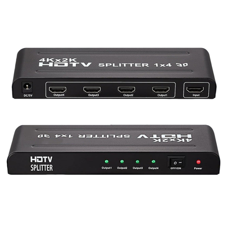 Splitter Hdmi 1x4 Amplificado 4k