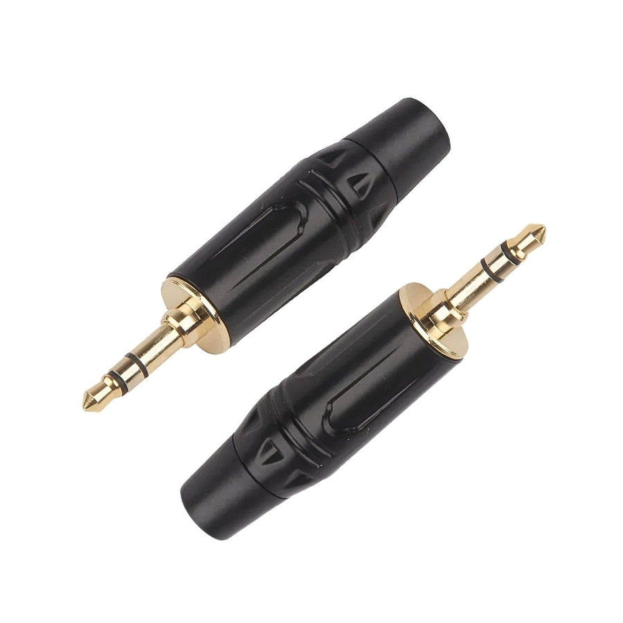 Ficha Plug 3.5mm Stereo Metalico Recubiertas Pack x 1 Unidad