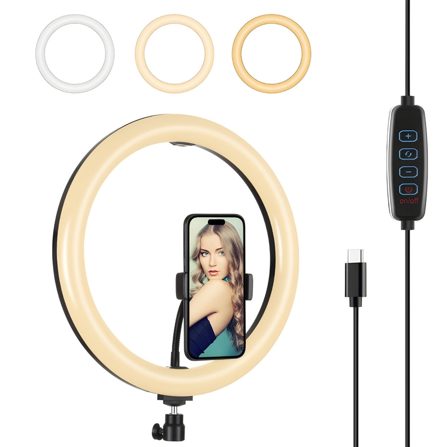 Luz De Maquillaje Aro Led 10 Pulgadas Sp-10C