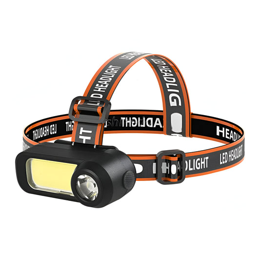 Linterna De Cabeza / Minero Vincha Recargable Wh-1707