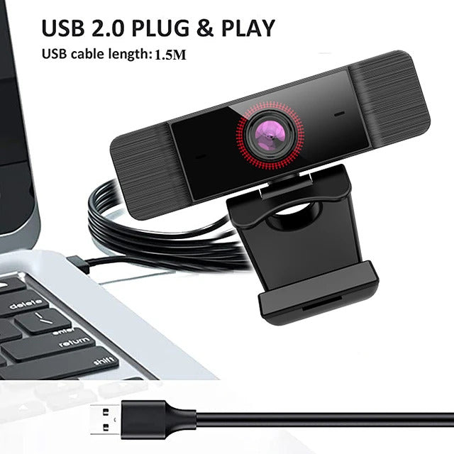 Camara Web Ledstar K2-1080 2K Usb 30Fps