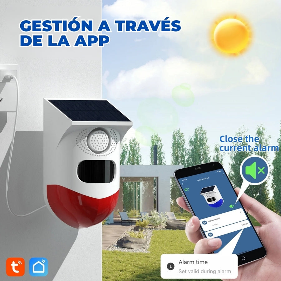 Sensor De Movimiento c/Alarma Tuya Smart App SD-0388