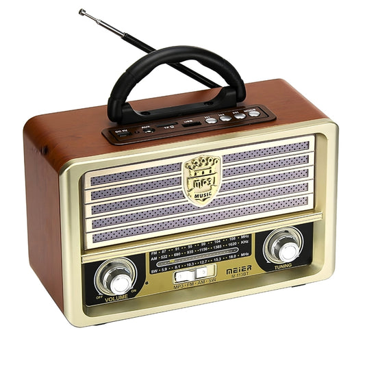 Radio Retro Cmik Recargable Am/Fm/Sw Con Bluetooth Mk-113Bt