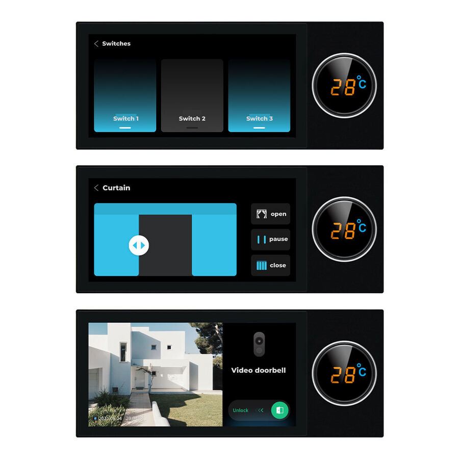 Panel De Control Inteligente Tuya Smart Home Gen 6" Domotica