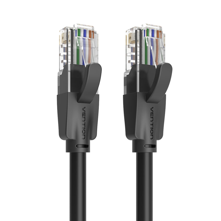 Cable De Red Utp Cat 6 x 10 Metros Negro