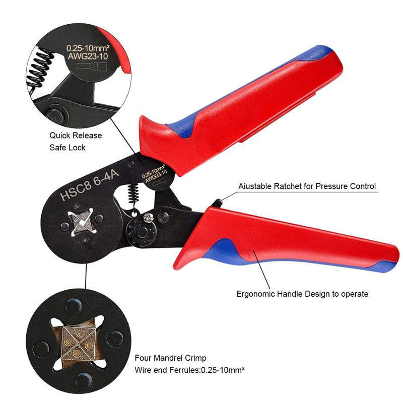 Pinza Para Crimpar Terminales Is-Tfc-7510