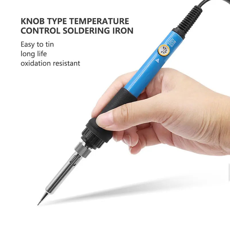 Soldador Cautín 60w c/Control Regulador De Temperatura