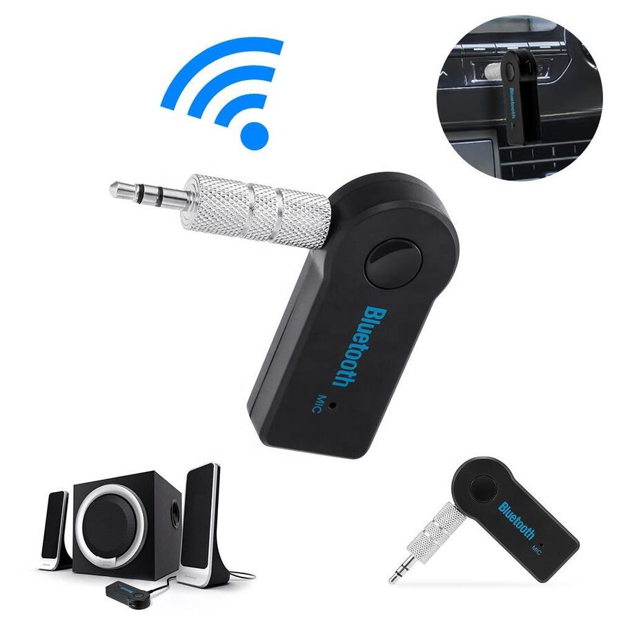Receptor Audio Usb Bluetooth Auto Jack Spika 3.5