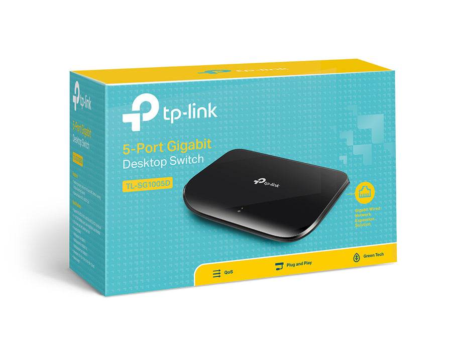 Switch Tp-Link 5 Bocas TL-SG1005D